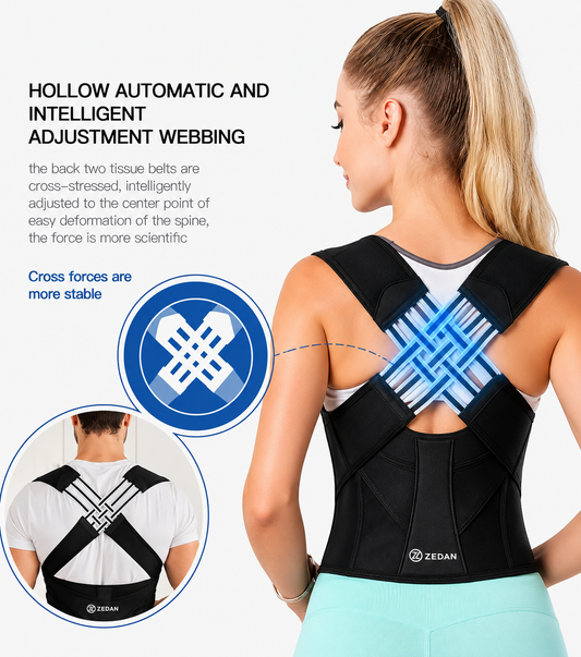 Premium Adjustable Posture Corrector Relieves Back, Neck & Shoulder Pain